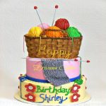 Gravity Defying Shopkins Cake