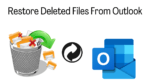 Restore Deleted Files From Outlook