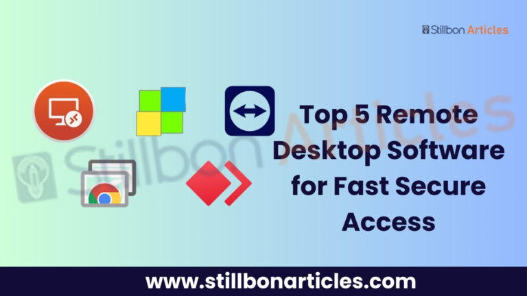 Top 5 Remote Desktop Software
