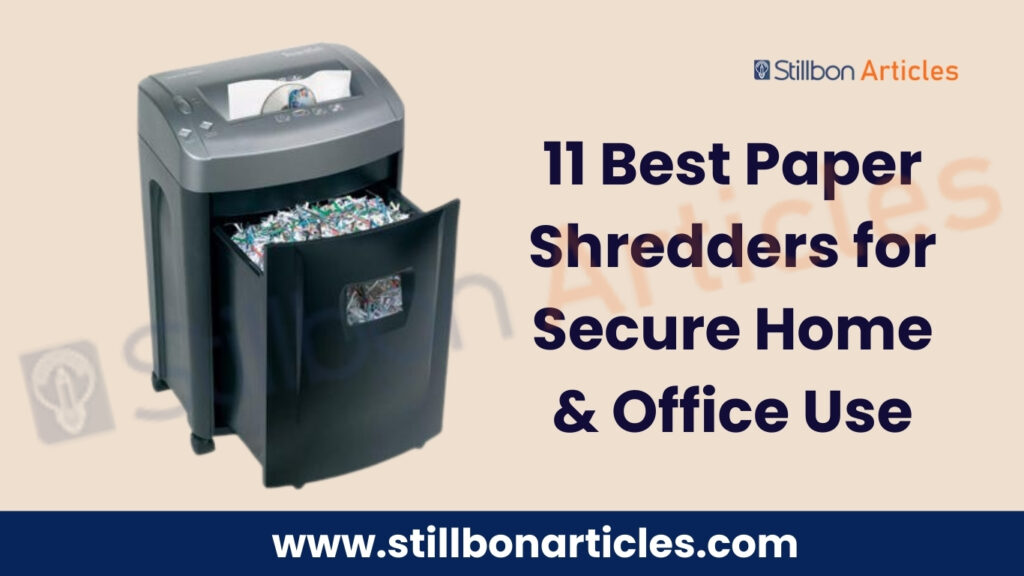 11 Best Paper Shredders for Secure Home